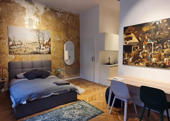 Lägenhet Piekne Mieszkanie Z Balkonem Łódź